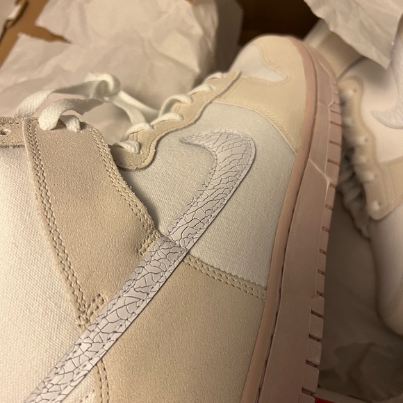 NWT Nike dunk, high retro PRM. Tan special edition size 12 - Picture 3 of 6